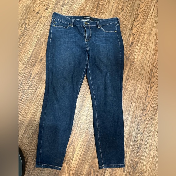 Liverpool Los Ángeles 🔥Women's Dark Blue Size 8 Jeans - Picture 1 of 5